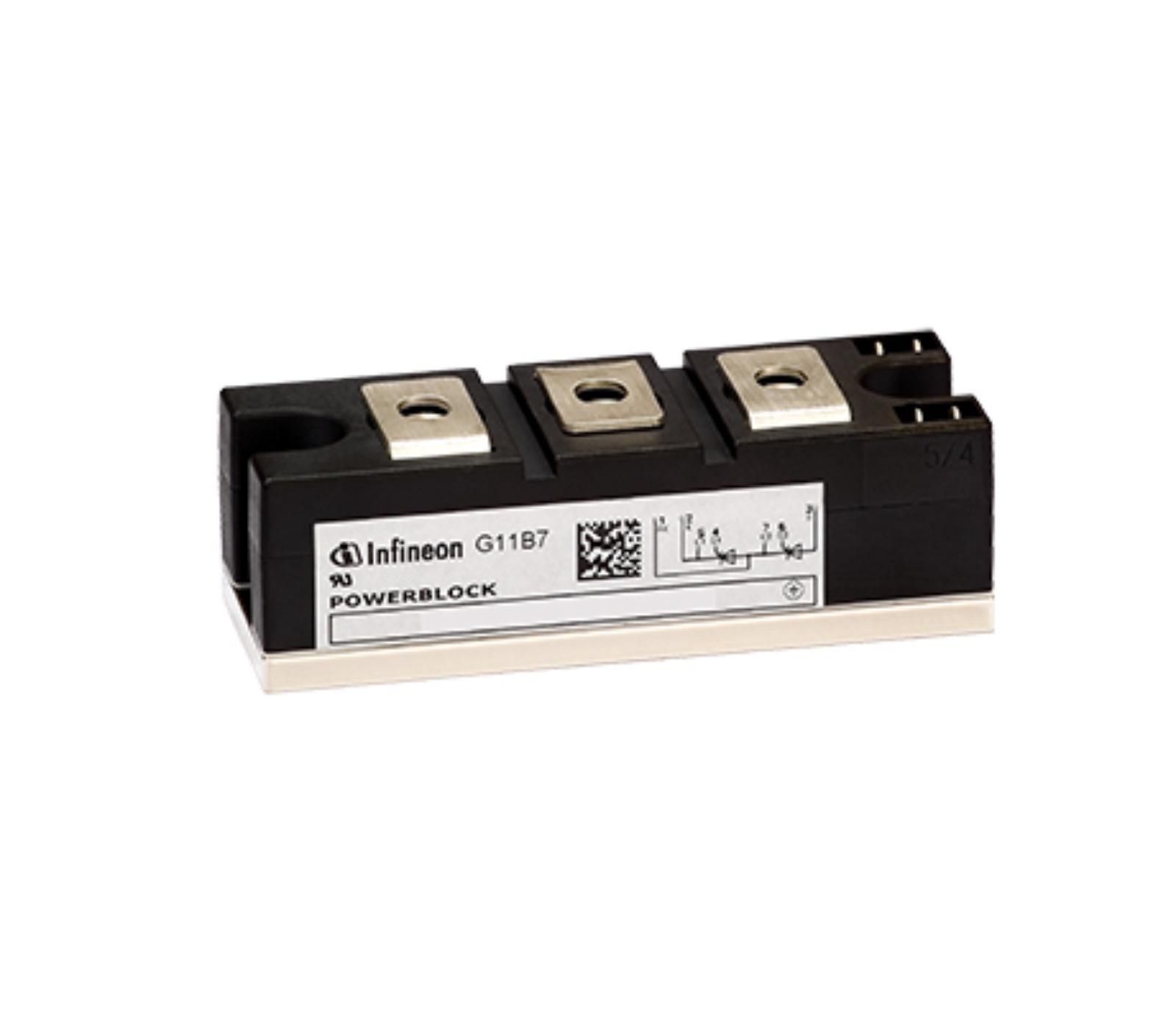 Infineon TT162N16KOFHPSA2, Thyristor Module 1600V, 162A 150mA 260A