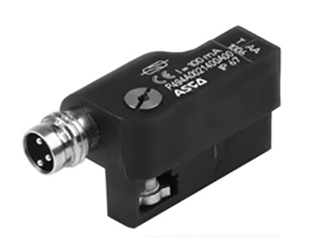 EMERSON – ASCO Magneto Resistive PNP Pneumatic Position Detector, IP67, IP69K, 10 to 30V dc, NO Operation, 494, with