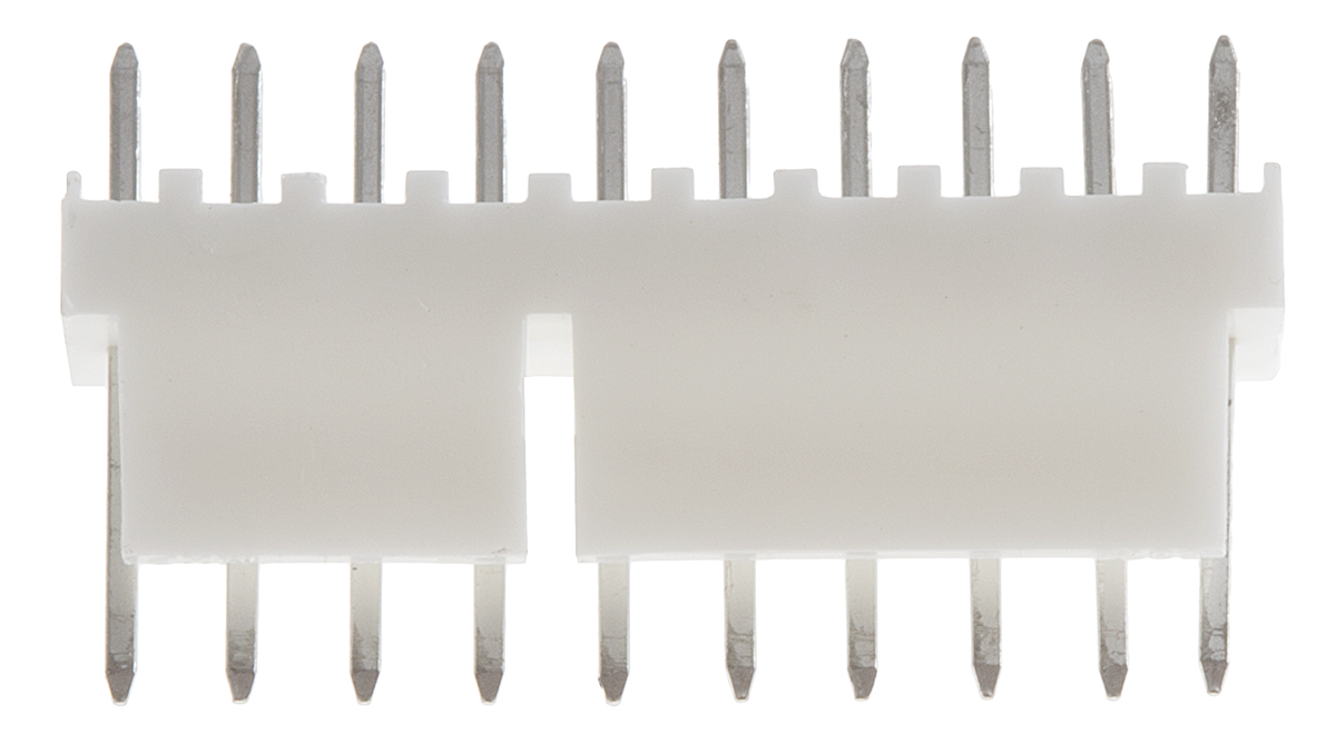 Molex KK 254 Series Straight Through Hole Pin Header, 10 Contact(s), 2.54 mm Pitch, 1 Row, Unshrouded