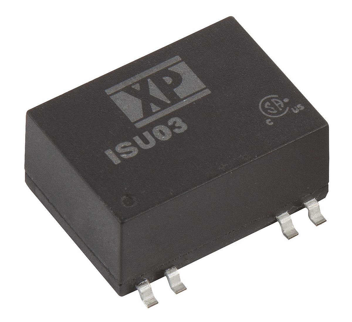 XP Power ISU03 DC-DC Converter, 5V dc/ 600mA Output, 18 → 75 V dc Input, 3W, Surface Mount, +95°C Max Temp -40°C