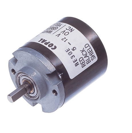 Nidec Components 5 → 12V 400 Pulse Optical Encoder with a 4 mm
