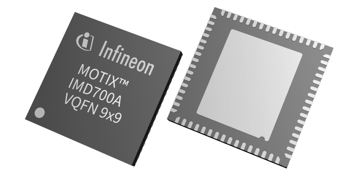 Infineon IMD700AQ064X128AAXUMA1, Gate Driver 6, 1.5 A 64-Pin 60 V, PG-VQFN-64