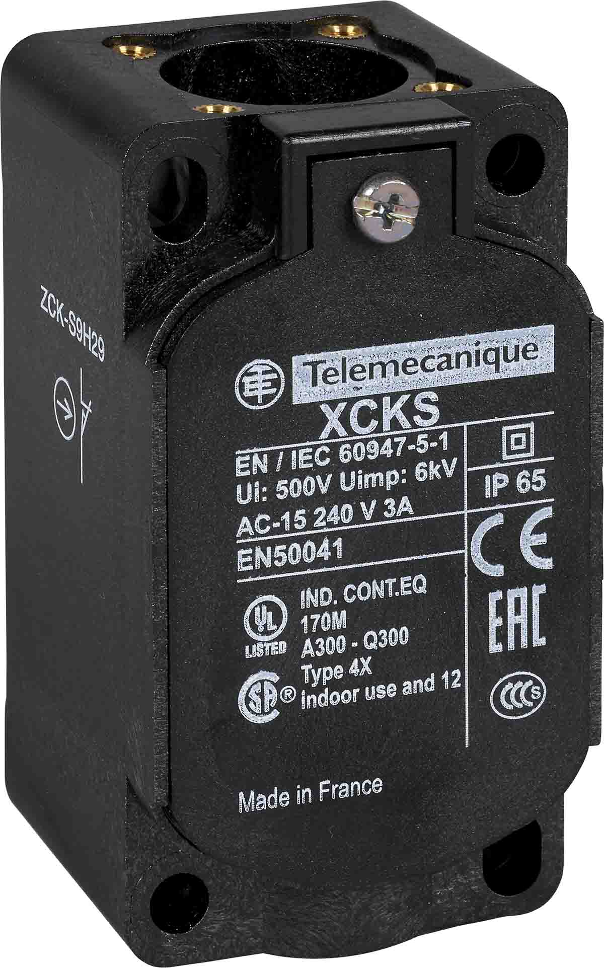 Telemecanique Sensors Limit Switch Contact Block, OsiSense XC, 2CO