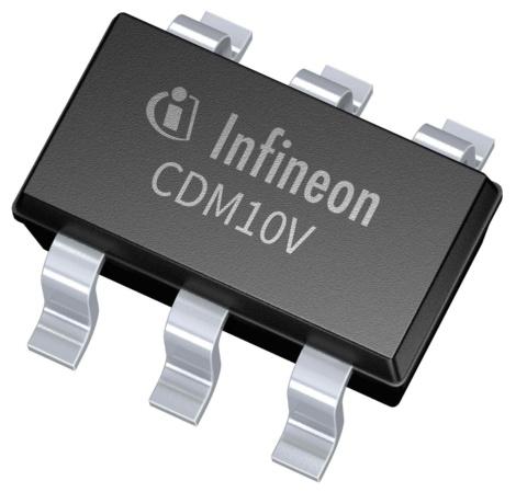 Infineon CDM10V4XTSA1 Lighting Controller, 25 V 110 μA 6-Pin SOT-23-6