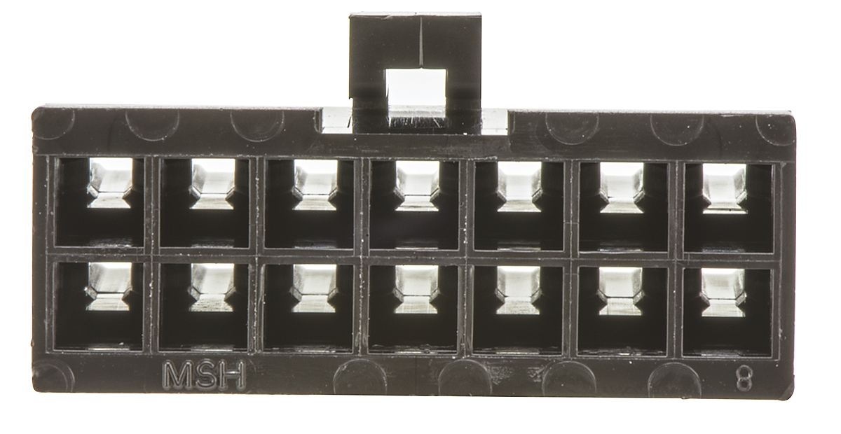 Molex, Micro-Fit 3.0 Female Connector Housing, 3mm Pitch, 14 Way, 2 Row