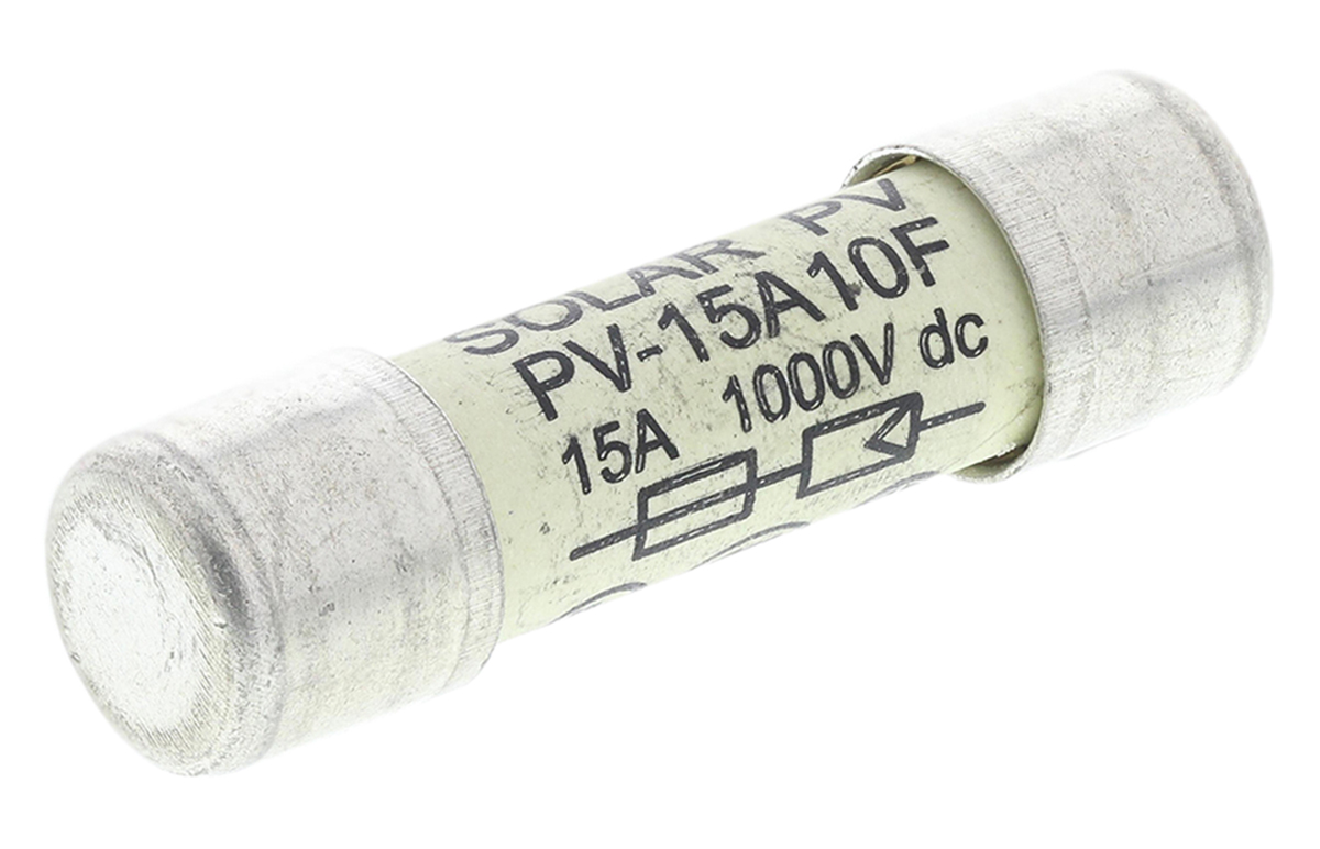 Eaton 15A Ceramic Cartridge Fuse, 10 x 38mm