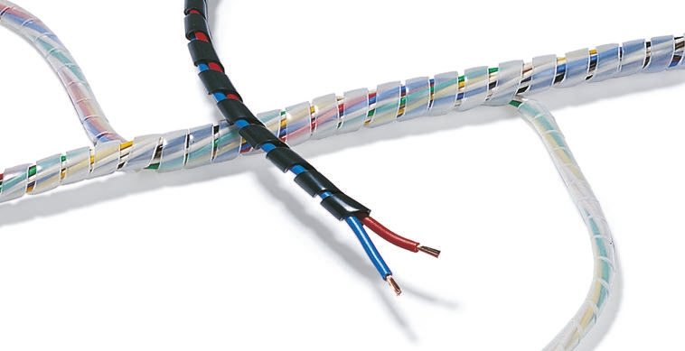 HellermannTyton Spiral Wrap, I.D 16mm, 150mm PA 6 nylon SBPAV0 Series
