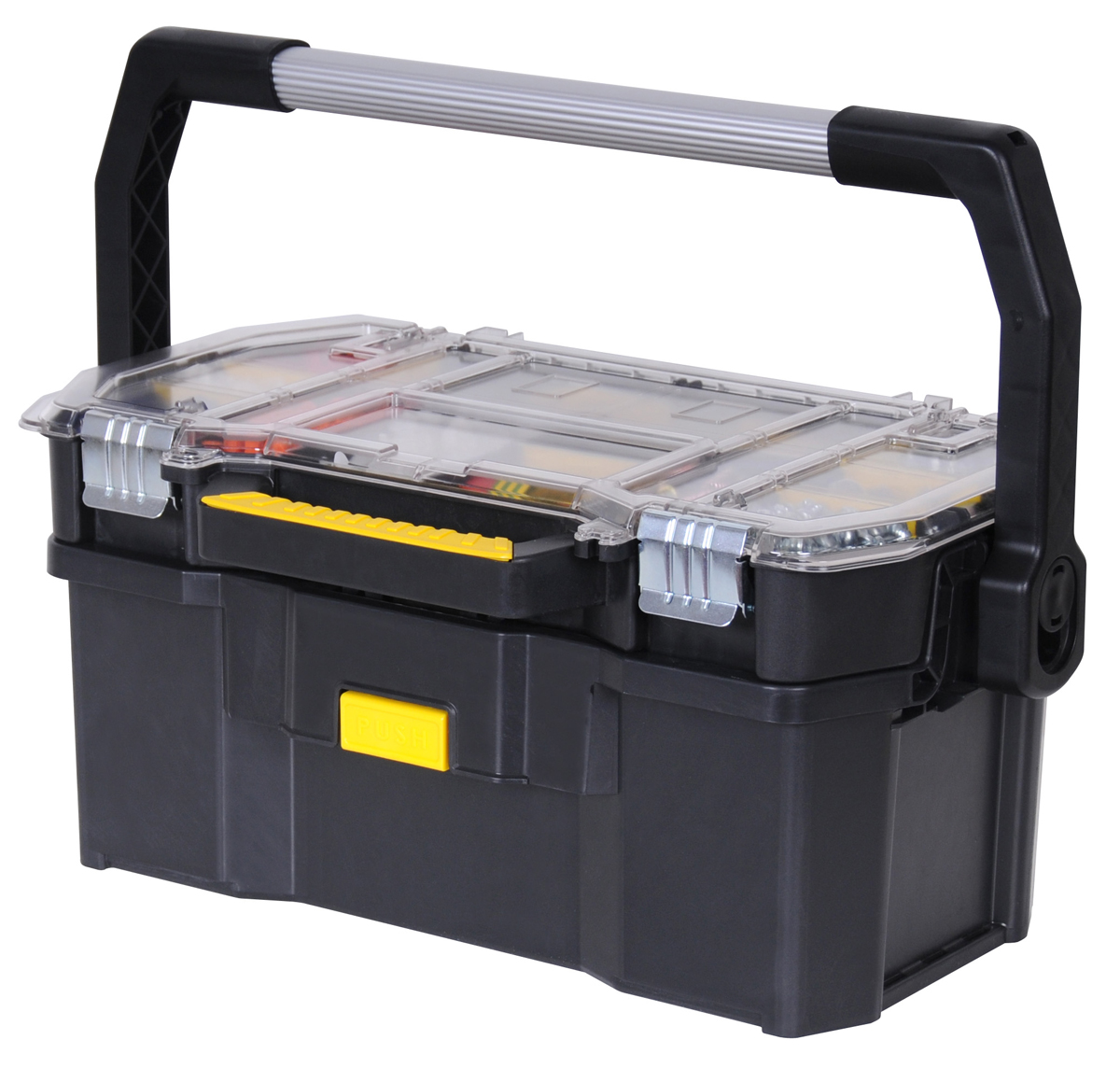 Stanley 1 drawer  Plastic Tool Box, 556 x 470 x 225mm