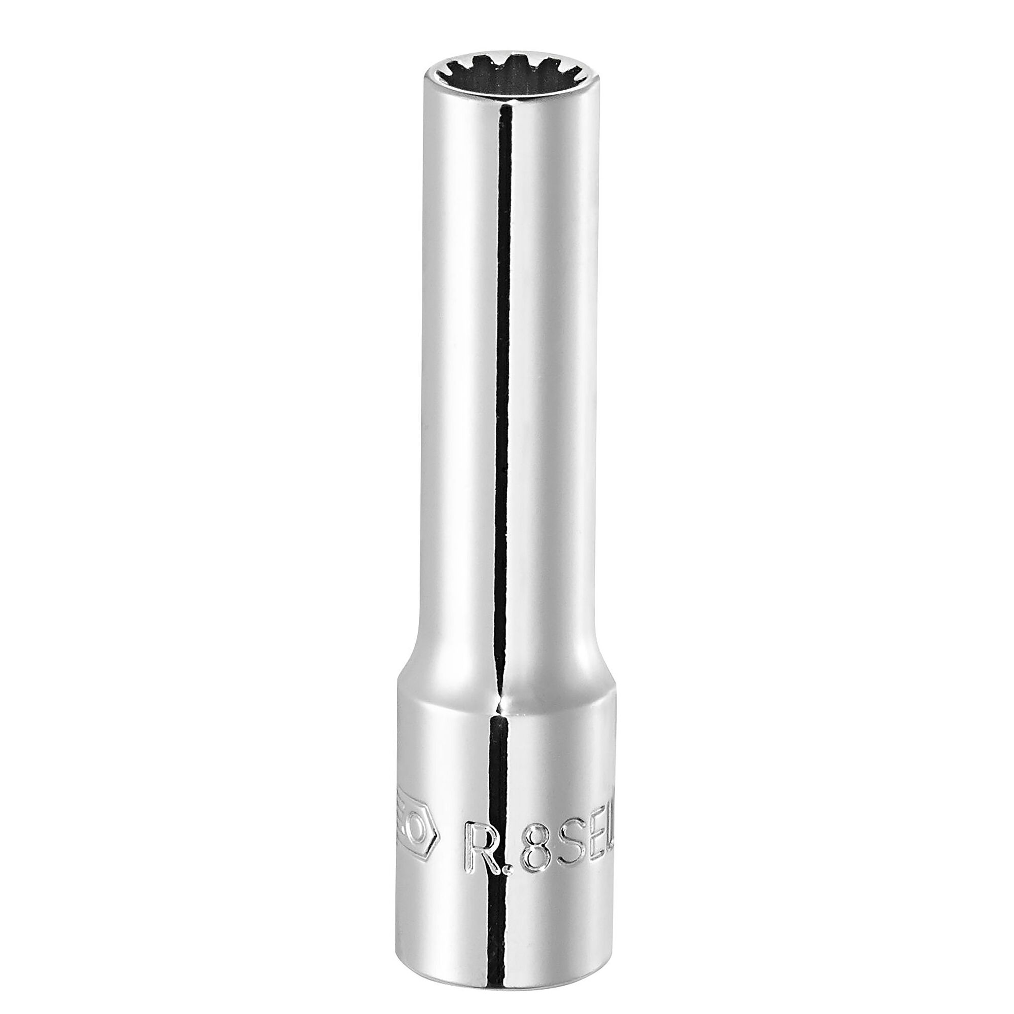 Facom 1/4 in Drive 5/16in Long Socket, Spline, 50 mm Overall Length