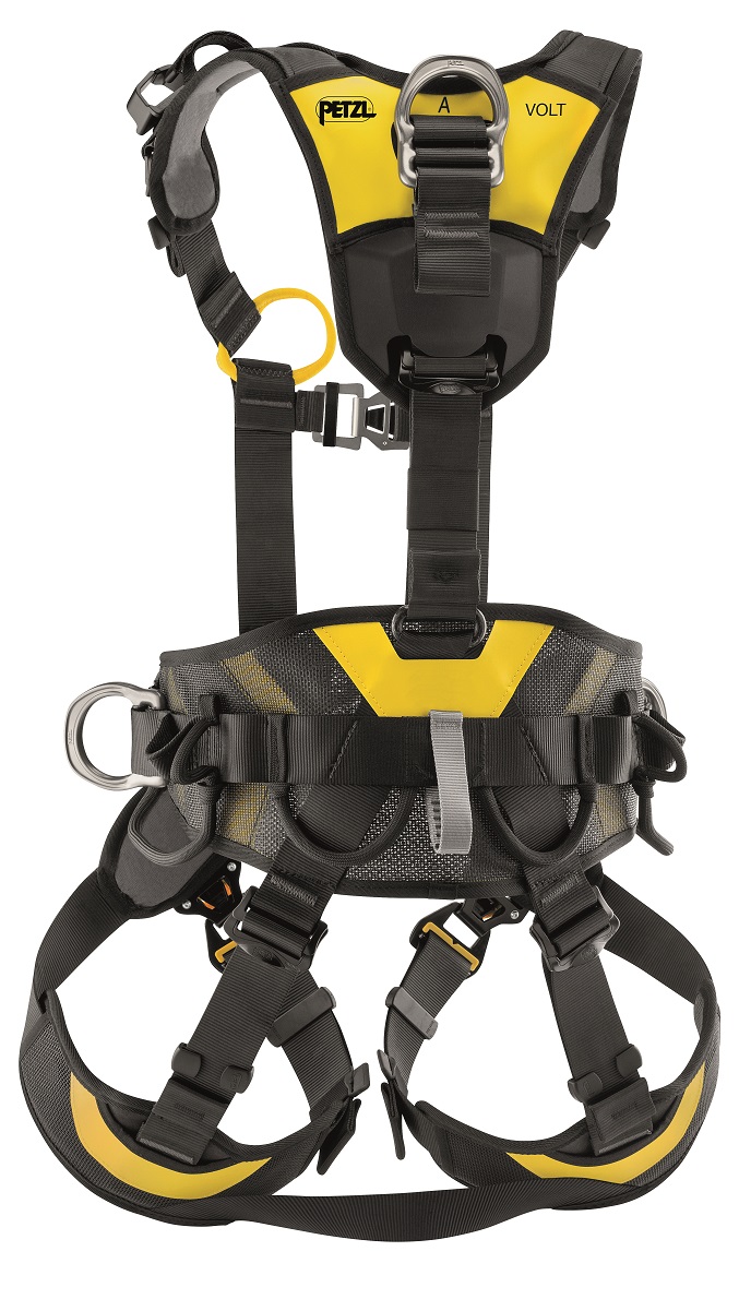 Petzl C072CA01 Rear, Side Attachment Fall Arrest Harness, 1