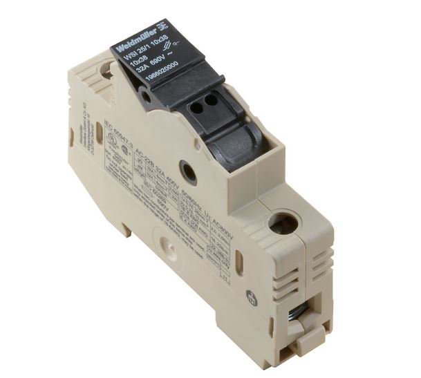 Weidmuller 1966020000 W Series Beige, 10mm², Single-Level, Screw Termination