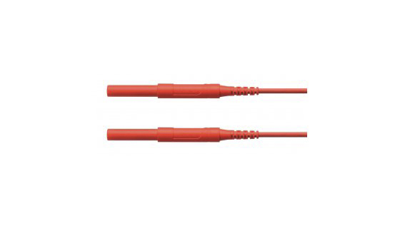 Schutzinger Test lead, 16A, Black, 2m Lead Length