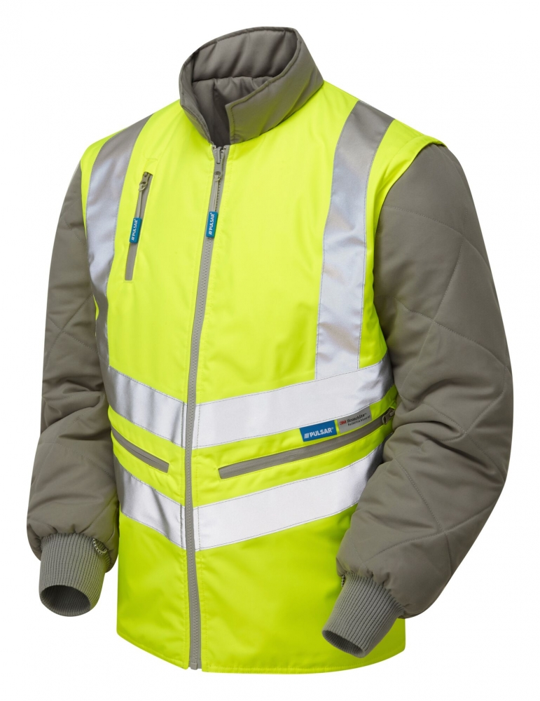 PULSAR Yellow Bodywarmer, XL