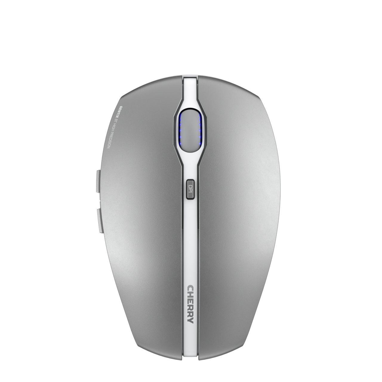 Cherry GENTIX BT 7 Button Wireless Optical Mouse Silver