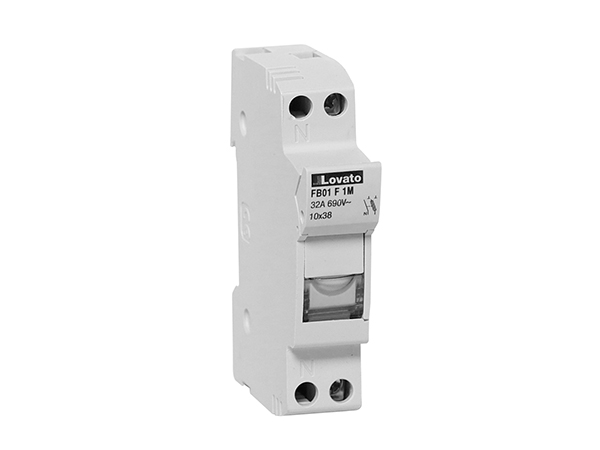 Lovato 32A Rail Mount Fuse Holder, 1P+N, 690V ac