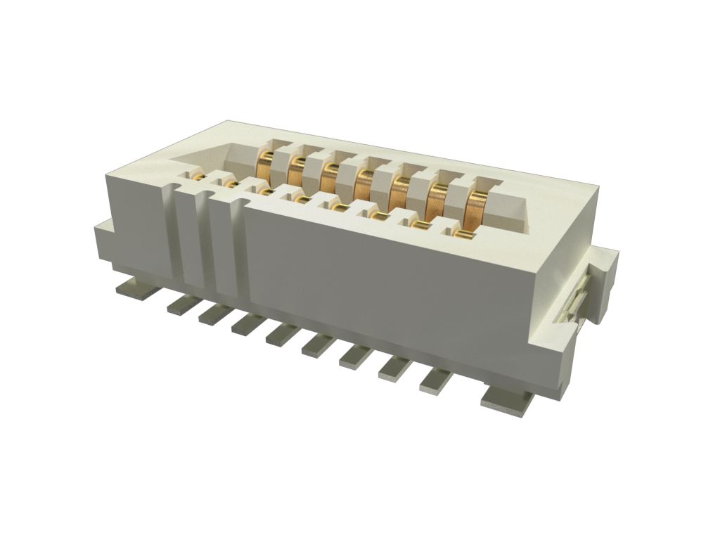 Amphenol Communications Solutions Conan Lite Series Straight, Vertical PCB Mount PCB Socket, 15-Contact, 1mm Pitch,