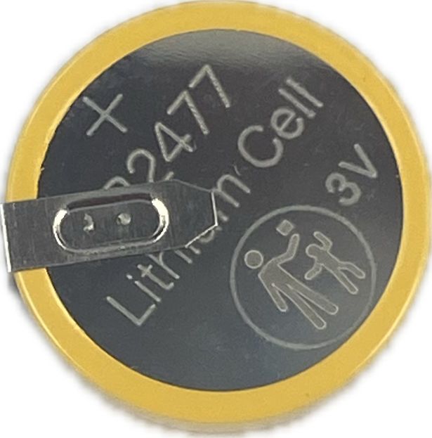 RS PRO CR2477 Button Battery, 3V, 24mm Diameter, Single