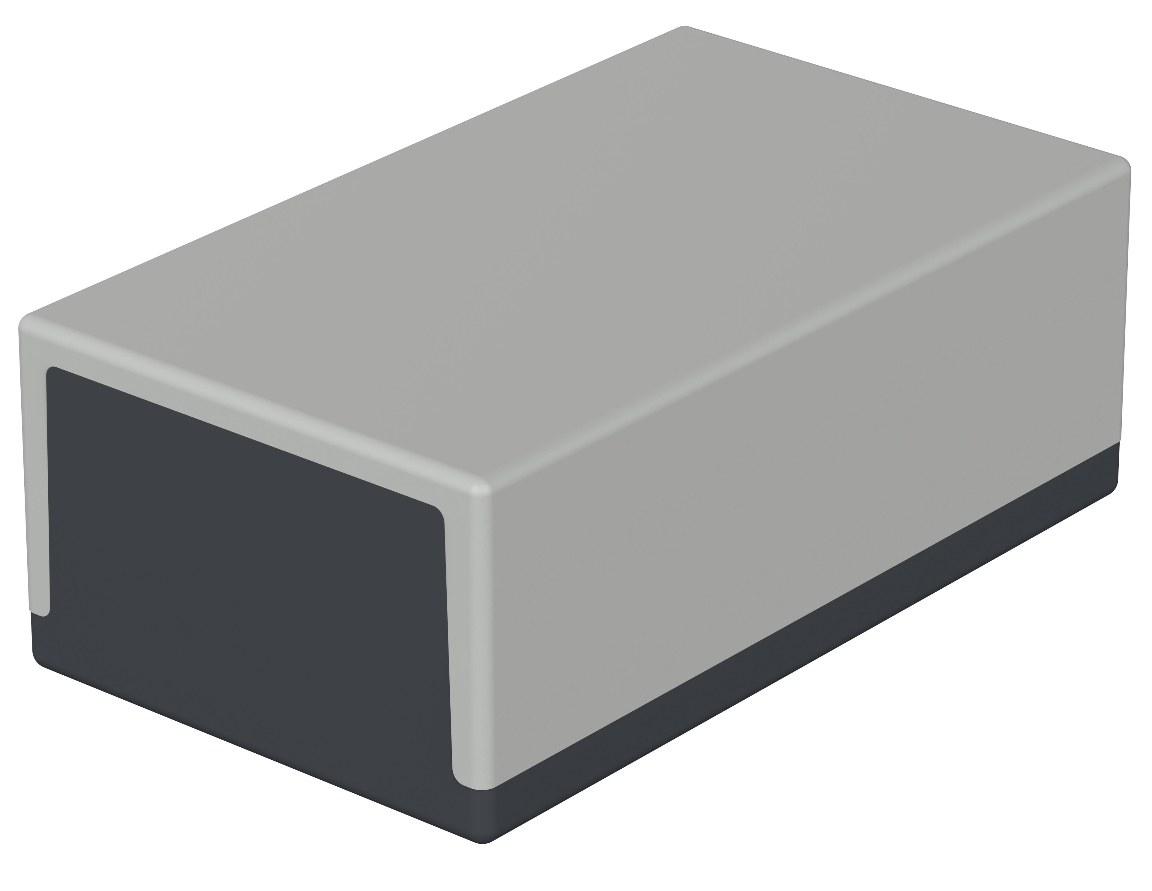 Bopla Element / Universal Series Graphite Grey, Light Grey Polystyrene General Purpose Enclosure, IP40, Light Grey /