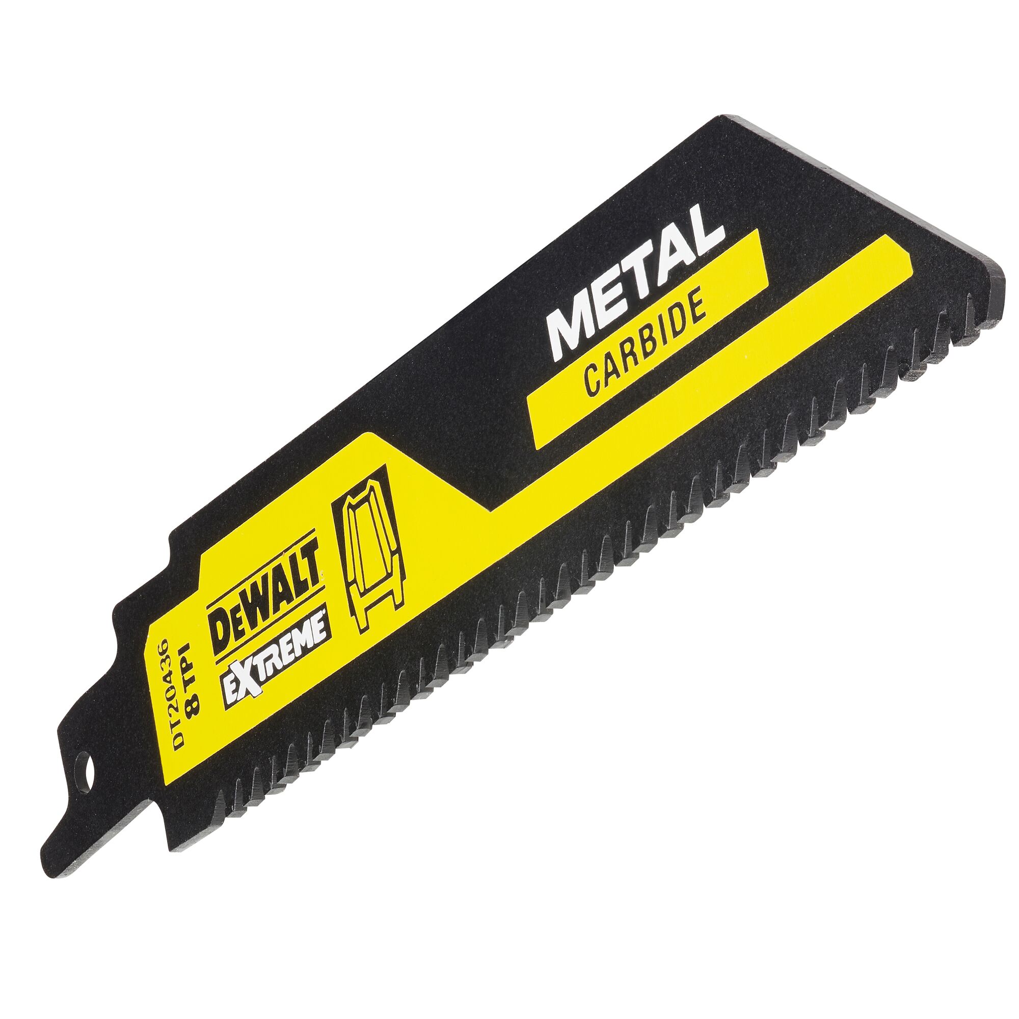 DeWALT, 8 Teeth Per Inch Metal 102mm Cutting Length Reciprocating Saw Blade, Pack of 1
