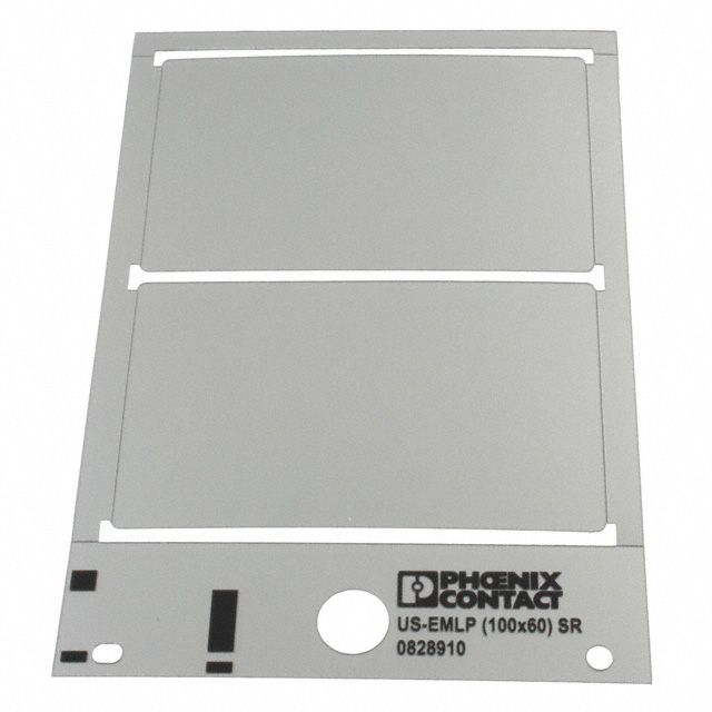 Phoenix Contact Panel Marker, 100mm Length