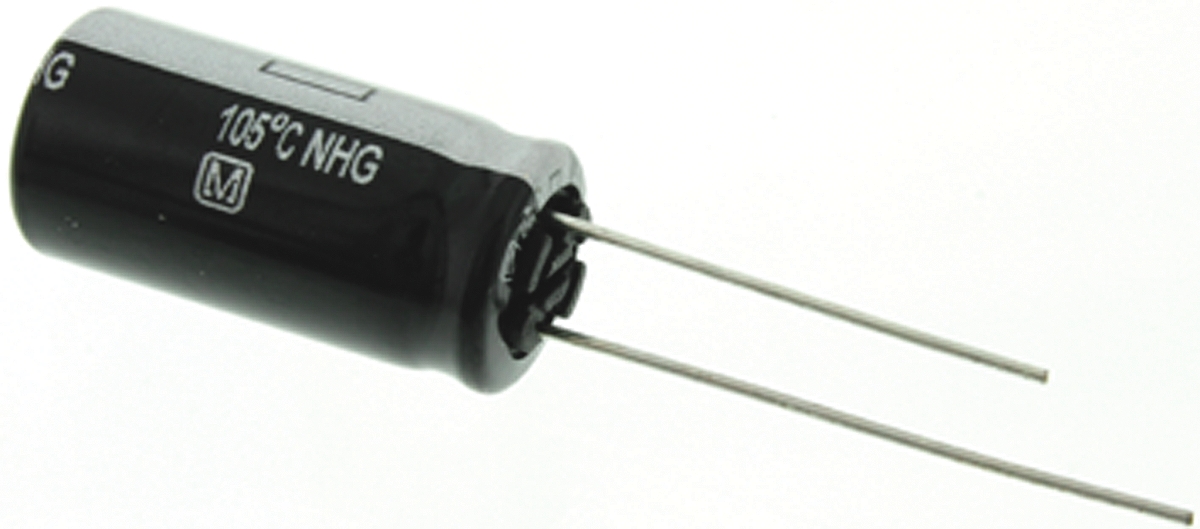 Panasonic 10μF Aluminium Electrolytic Capacitor 400V dc, Radial, Through Hole - ECA2GHG100
