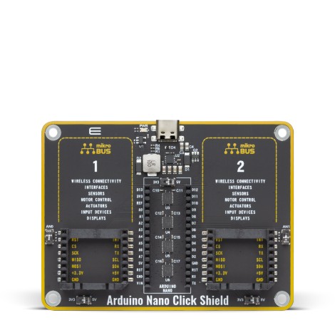 MikroElektronika Arduino Nano Click Shield Shield MIKROE-4443