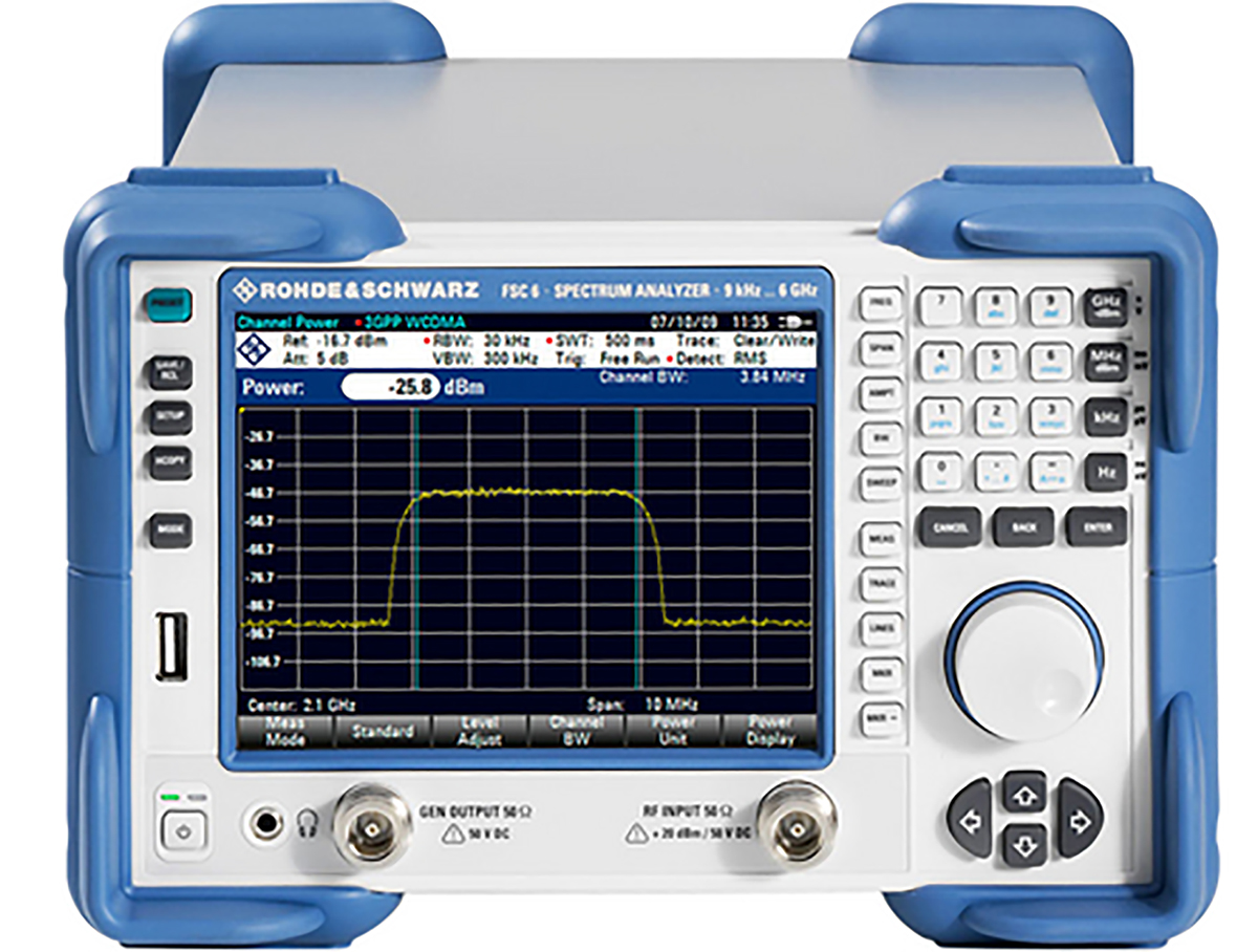 Rohde & Schwarz FSC-P1 Desktop Spectrum Analyser, 9 kHz → 3 GHz