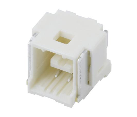 Molex 502585 Series Right Angle Surface Mount PCB Header, 2 Contact(s), 1.5 mm Pitch, 1 Row, Shrouded