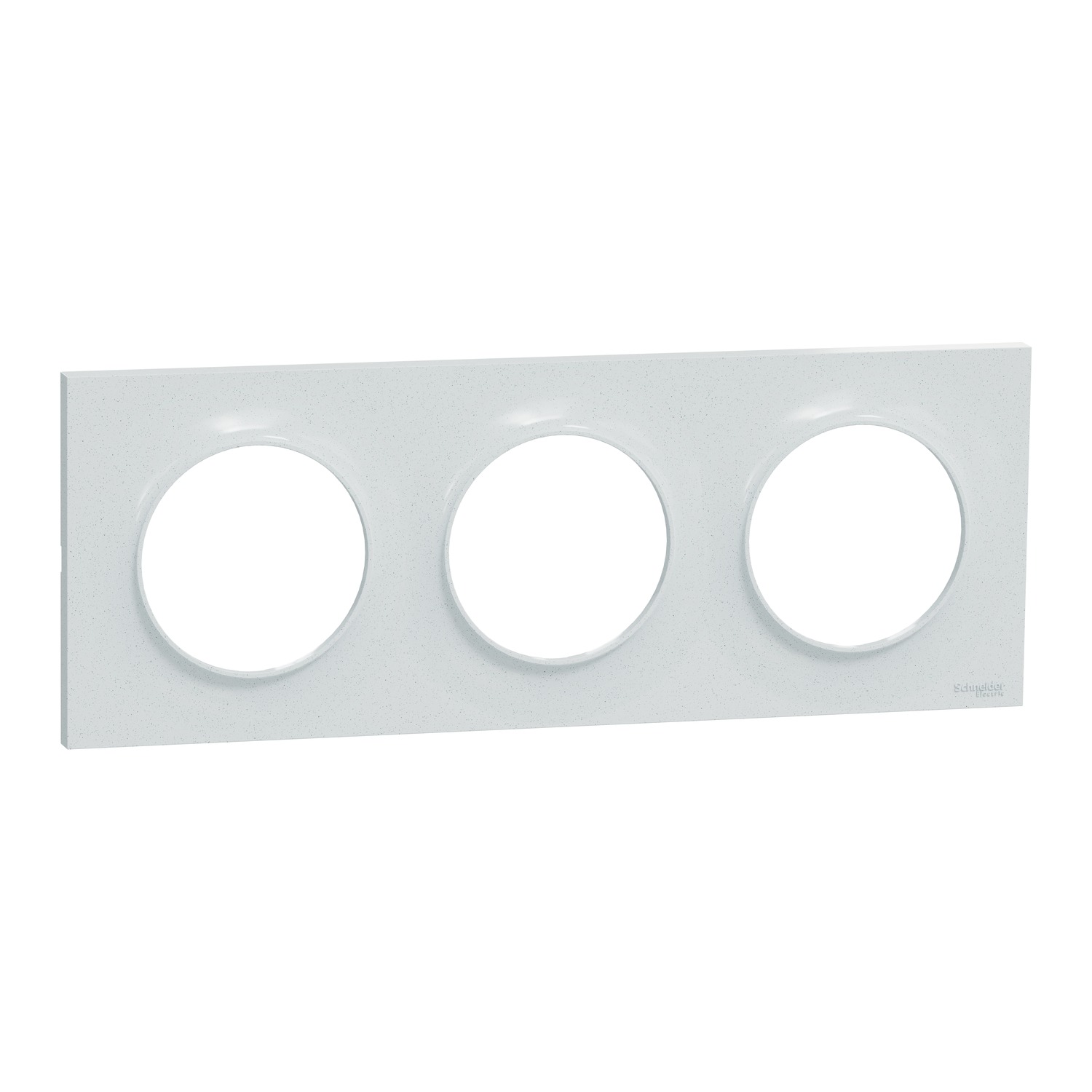 White 3 Gang Light Switch Cover