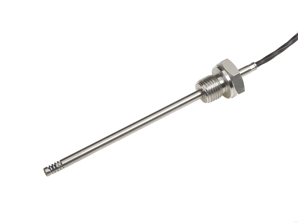 Electrotherm PT100 RTD Sensor, 4.5mm Dia, 120mm Long, 4 Wire, NPT 1/4, F0.3 +200°C Max