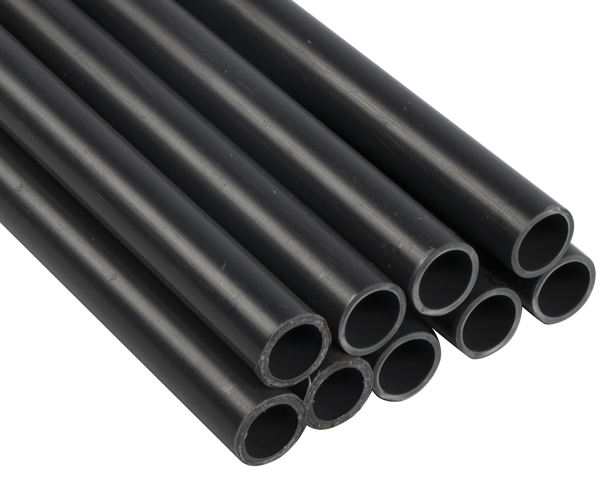 Georg Fischer PVC Pipe, 2m long x 32mm OD, 2.4mm Wall Thickness