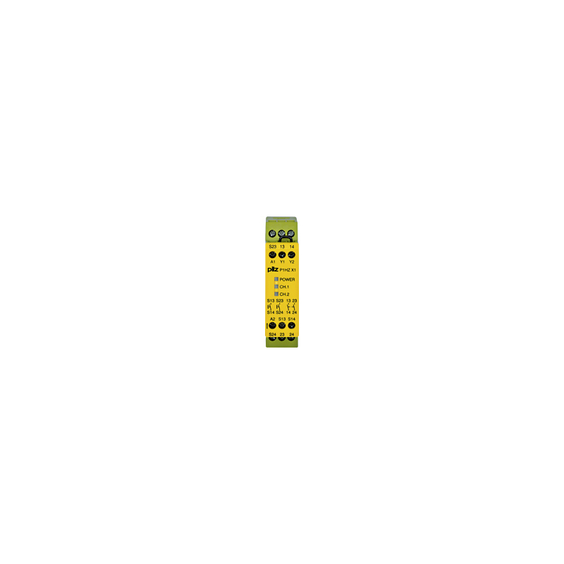Pilz 774360 Safety Relay 24V dc 2 Safety Contacts