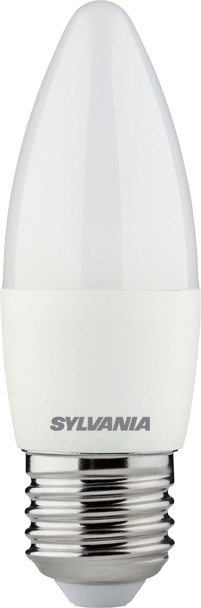 Sylvania ToLEDo Candle E27 LED Bulbs 4.5 W(40W), 2700K, Warm White, Candle shape