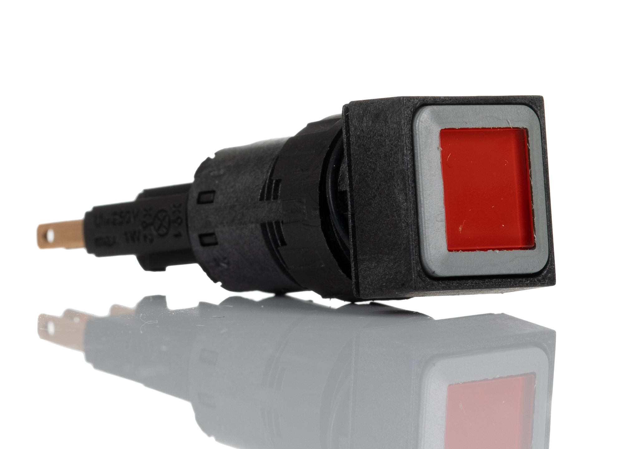 Eaton RMQ16 Series Illuminated Illuminated Push Button Switch, Momentary, Through Hole, Red LED, 24V, IP65