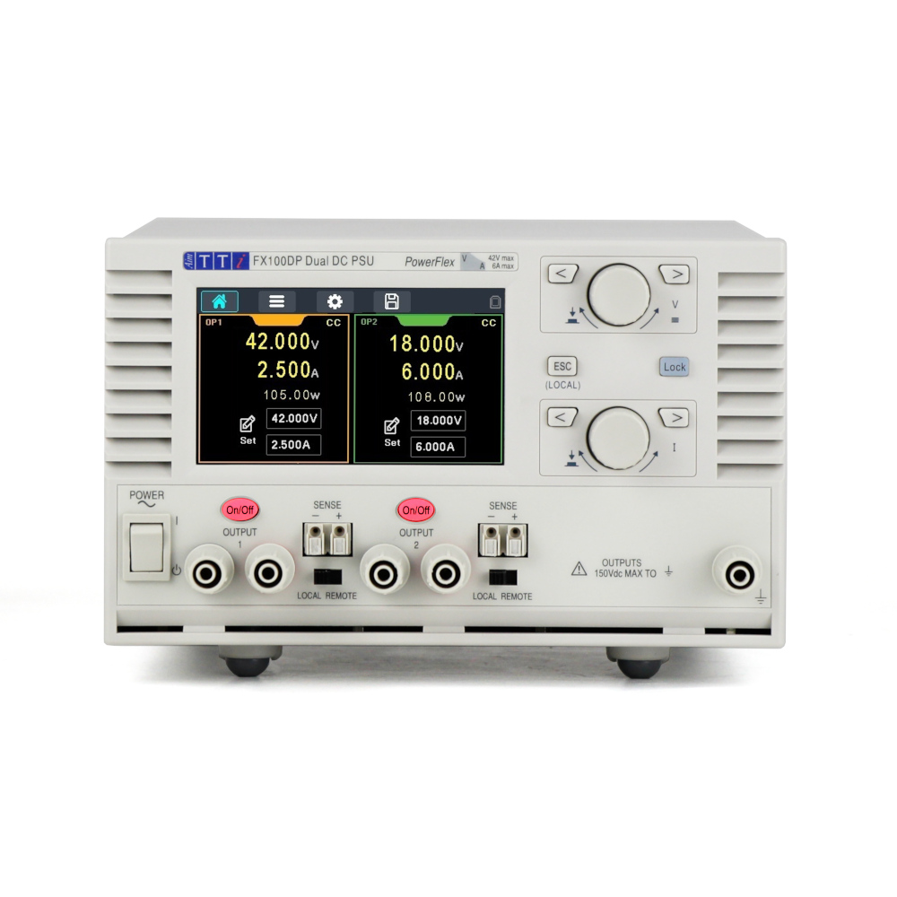 Aim-TTi FX Series Laboratory Power Supply, 0 → 42V, 0 → 6A, 2-Output, 210W