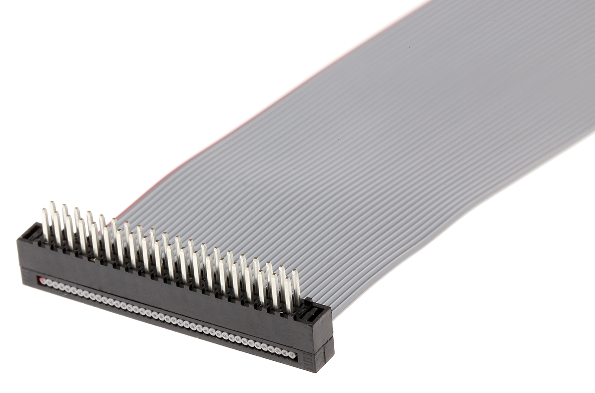 Samtec FFMD Series Flat Ribbon Cable, 1.27mm Pitch, 203.2mm Length, Tiger Eye IDC to Tiger Eye IDC