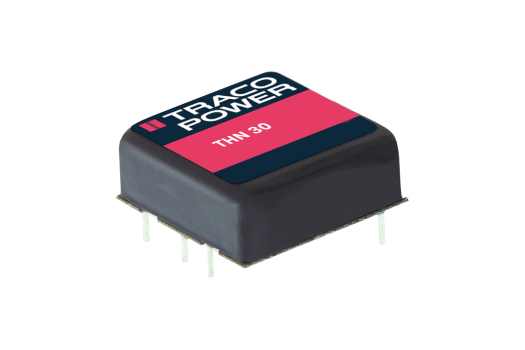 TRACOPOWER THN 30 DC-DC Converter, 12V dc/ 2.5A Output, 18 → 36 V dc Input, 30W, Through Hole, +85°C Max Temp