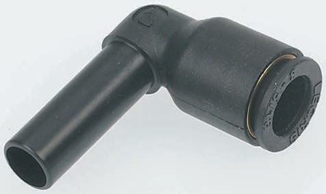 Legris LF3000 Series Elbow Tube-toTube Adaptor, Push In 10 mm to Push In 10 mm, Tube-to-Tube Connection Style