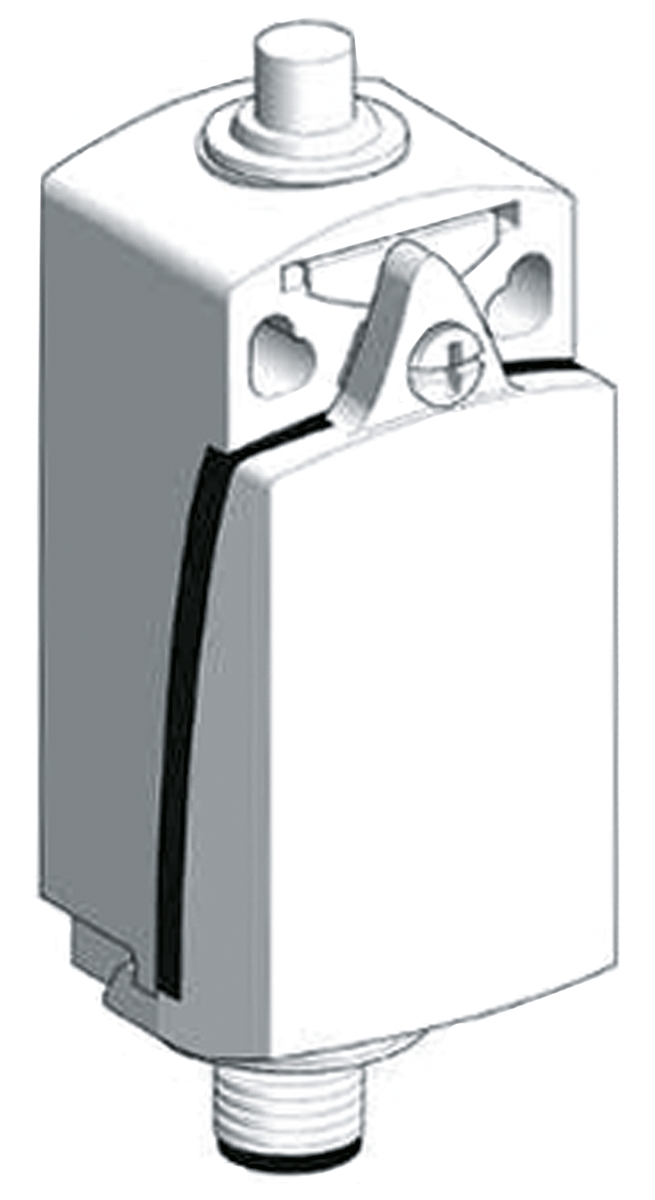 Telemecanique Sensors XCKD Series Plunger Limit Switch, NO/NC, IP66, IP67, DPST, Zinc Alloy Housing, 60V ac Max, 4A Max