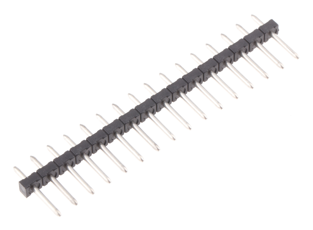 Phoenix Contact, 3.5mm Pitch, 0/16-3, 5, PST 1, 16 Way, , Pluggable Terminal Block, Pin Header, Wave Soldering, Solder