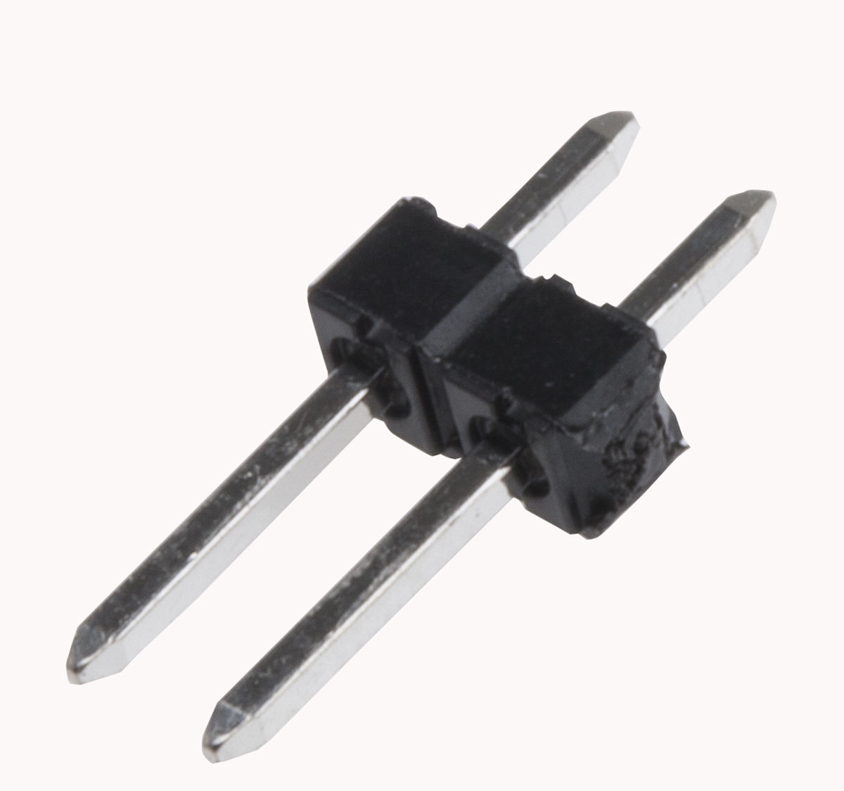 Molex KK 254 Series Vertical Through Hole Pin Header, 2 Contact(s), 2.54 mm Pitch, 1 Row, Unshrouded