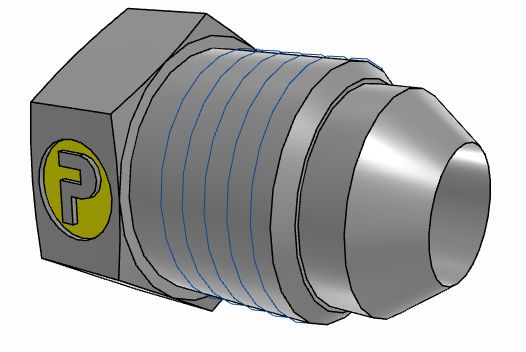 Parker Blanking Plug 0.28in x 20mm