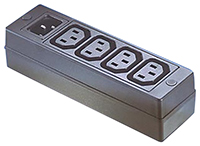 Bulgin IEC C13 4 Gang Power Distribution Unit, 10A, 250 V