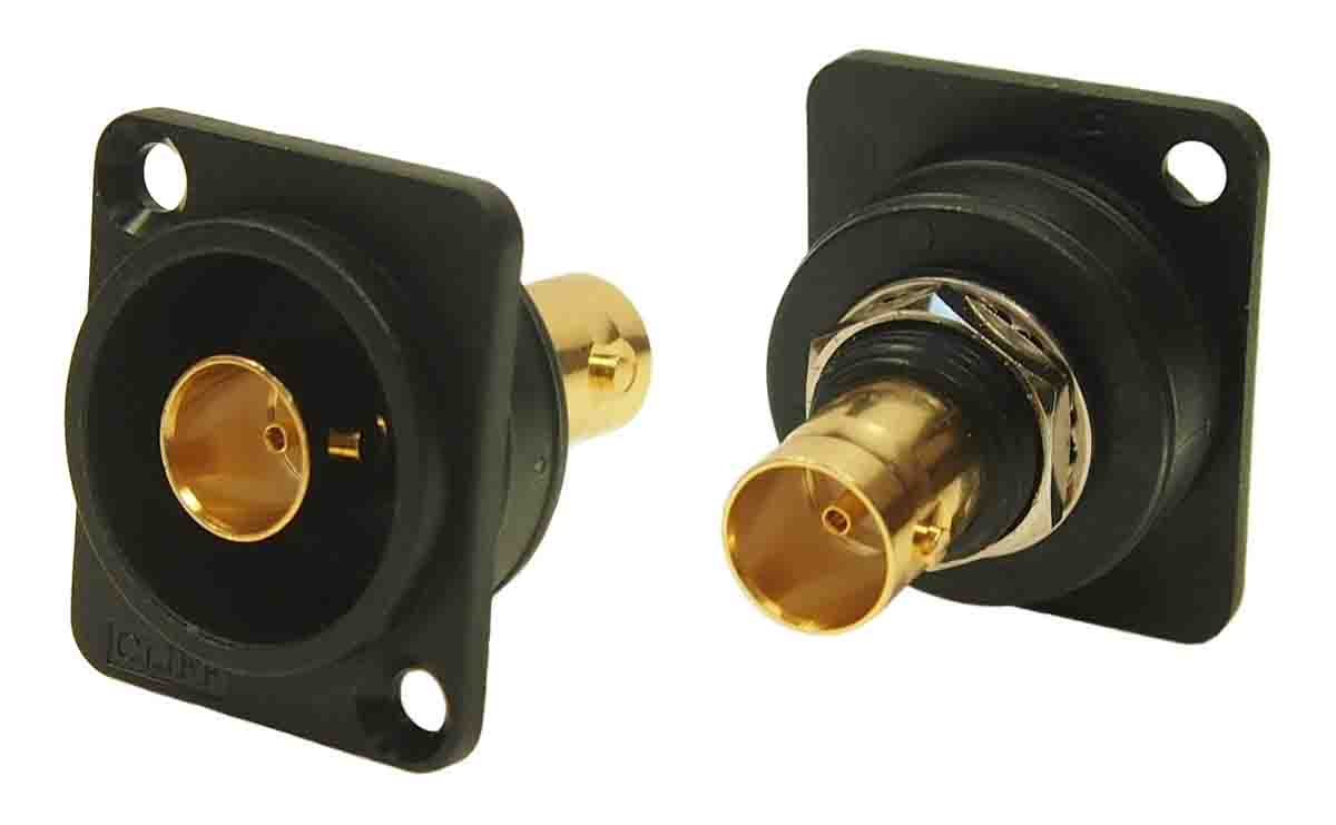 RS PRO Feed Through XLR Connector, Male, Gold Plating