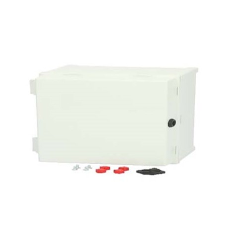 RS PRO Polycarbonate Wall Box, IP65, Viewing Window, 400 mm x 300 mm x 180mm