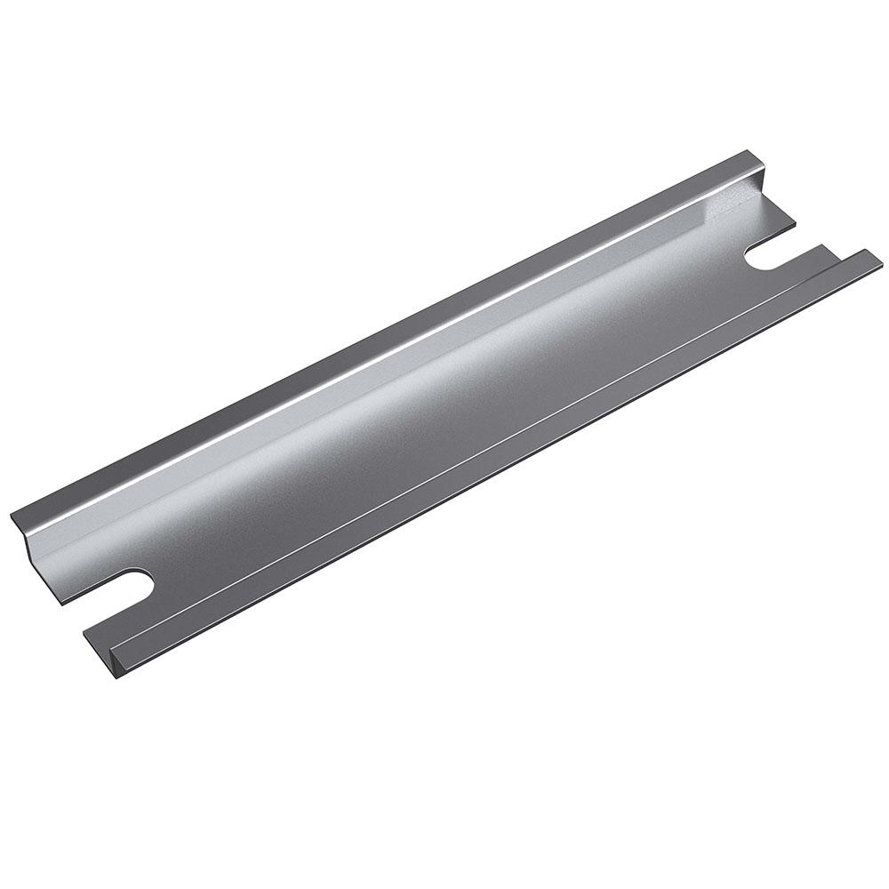 Rose Steel Perforated DIN Rail, Top Hat Compatible, 293mm x 35mm x 8mm