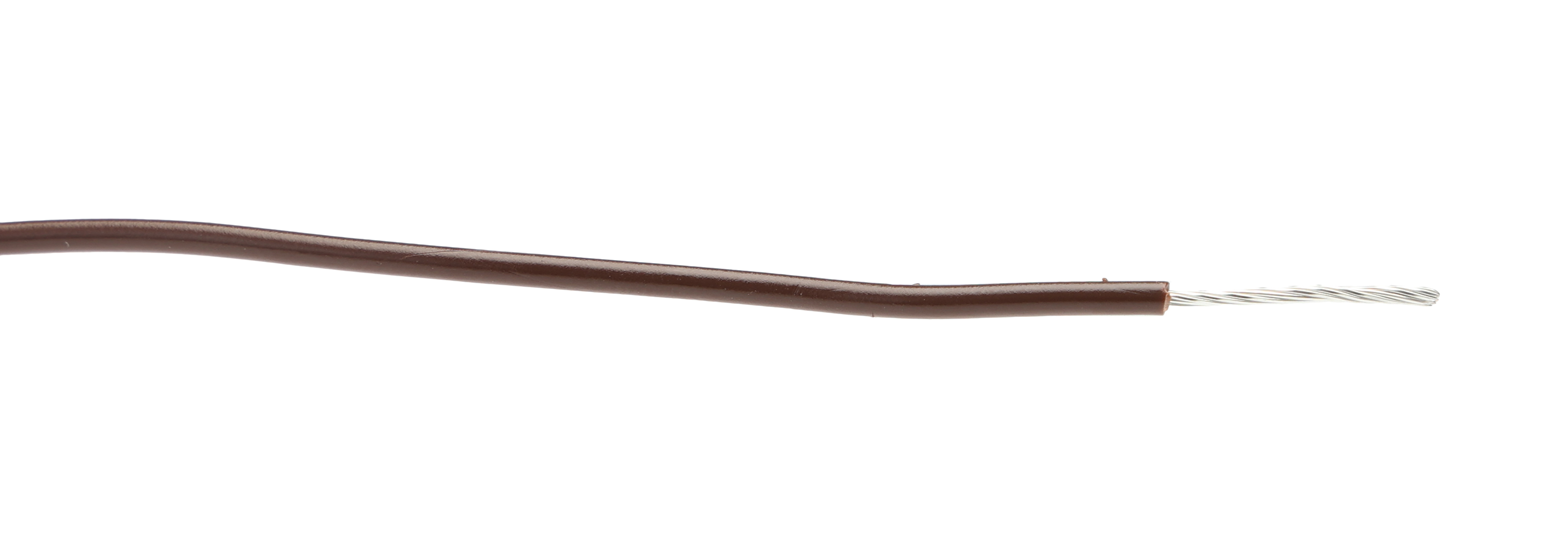 Alpha Wire Hook-up Wire PVC Series Brown 0.52 mm² Hook Up Wire, 20 AWG, 10/0.25 mm, 30m, PVC Insulation, 3053 BR005