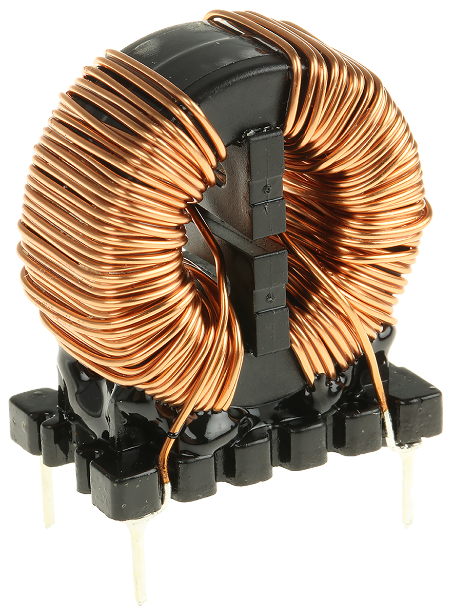Wurth 90 mH -30 → +50% Nano Crystalline Common Mode Choke, Max SRF:300MHz, 3.5A Idc, 110mΩ Rdc 250 V ac, WE-CMBNC