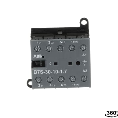 ABB B7S Contactor, 24 V Coil, 3-Pole, 20 A, 5.5 kW 24 V, 3 NO, 690V