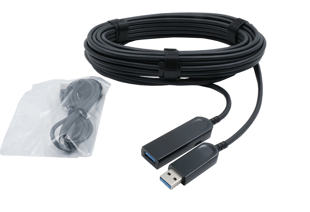 Exsys USB 3.2, Male USB A to Female USB A, 10 → 30m